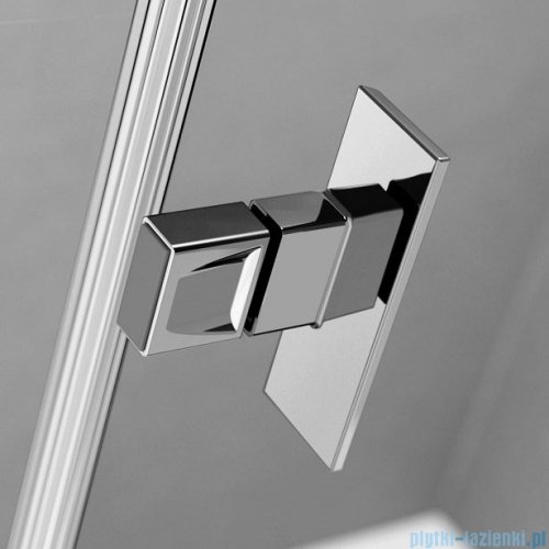 Radaway Nes 8 Dwd I drzwi wnękowe 90cm przejrzyste 10077045-01-01L/10077045-01-01R
