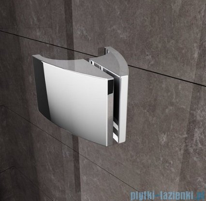 Ravak Pivot PDOP2 drzwi prysznicowe 120cm aluminium transparent Anticalc 03GG0C00Z1