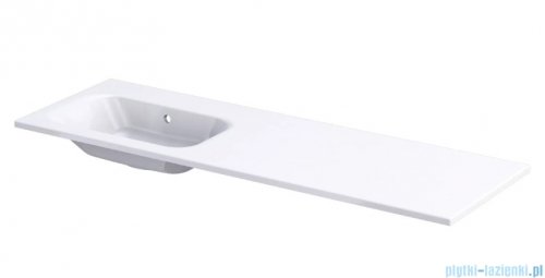 Oristo Are umywalka meblowa lewa konglomeratowa 140x46cm UME-AR-140-92-L-BO