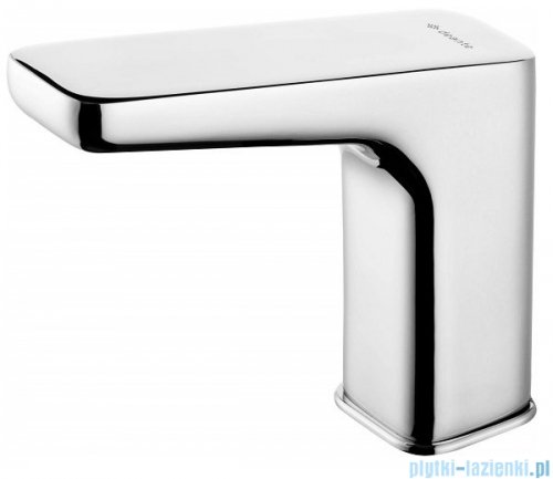Deante Hiacynt bateria umywalkowa bezdotykowa bez regulacji temperatury z zasilaczem 230/6V chrom BQH 028V