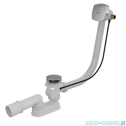 Ravak Syfon wannowy z napuszczaniem przez przelew 800 II chrom X01504
