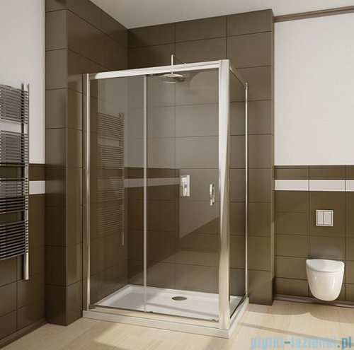Radaway Premium Plus DWJ+S kabina prysznicowa 120x90cm szkło fabric
