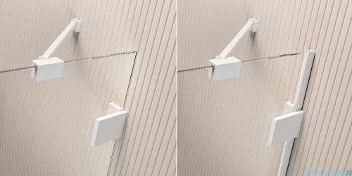 Radaway Essenza Pro White Kdj kabina 100x100cm prawa szkło przejrzyste 10097100-04-01R/10098100-01-01