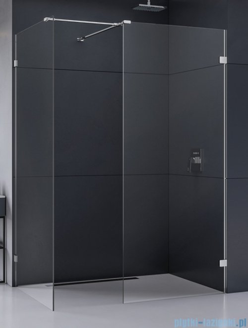 New Trendy Eventa kabina walk-in 130x80x200 cm przejrzyste EXK-4650