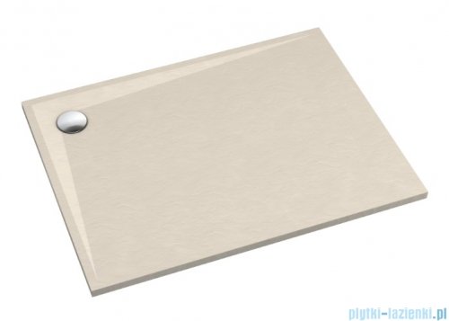 Schedpol Schedline Libra Cashmere Stone brodzik półokrągły 140x80x3cm 3SP.L1P-80140/PK/ST