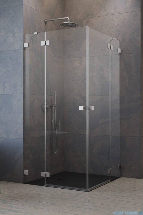 Radaway Essenza Pro Brushed Nickel Kdd kabina 100x90cm szczotkowany nikiel 10096100-91-01L/10096090-91-01R