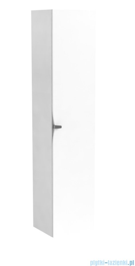 Oristo Siena szafka boczna wysoka 35x160x32cm biały połysk OR45-SB1D-35-1