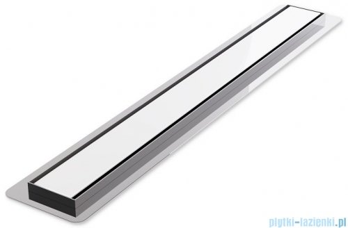 Wiper New Premium White Glass Odpływ liniowy z kołnierzem 120 cm poler syfon snake 500.0380.01.120