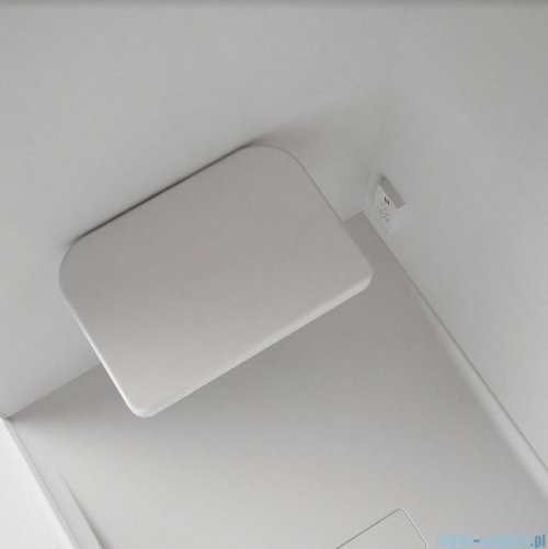 Novellini Skill 2A kabina z hydromasażem prawa jasno szara 120x90 SKIA290DM5-1AN1
