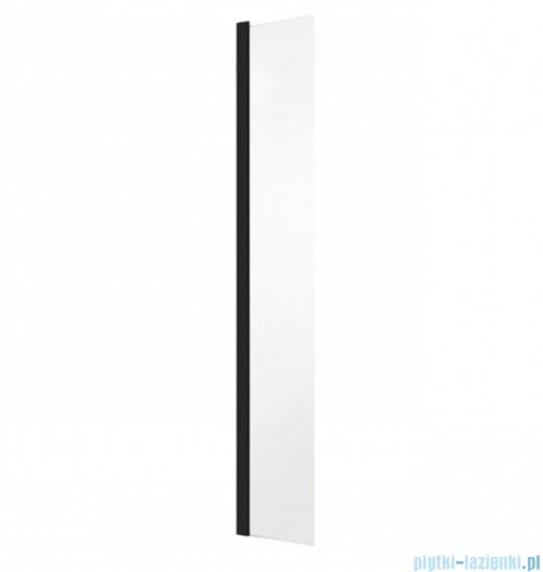 Besco Eco-n Black kabina walk-in 120x195cm przejrzyste ENB-120-195C