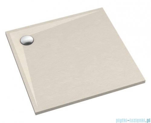 Schedpol Schedline Libra Cashmere Stone brodzik kwadratowy 80x80x3cm 3SP.L1K-8080/PK/ST