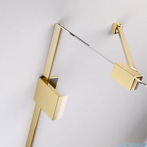 Radaway Essenza Pro Gold Pdd kabina 100x90cm złoty połysk/szkło przejrzyste 10095100-09-01L/10095090-09-01R