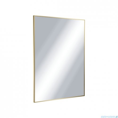 Excellent Kuadro lustro wiszące prostokątne 80x60 cm złoto szczotkowane DOEX.KU080.060.GB
