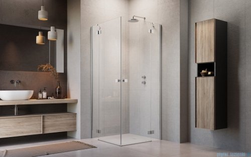 Radaway Essenza Kdd kabina 100x80cm szkło przejrzyste 1385062-01-01L/1385061-01-01R