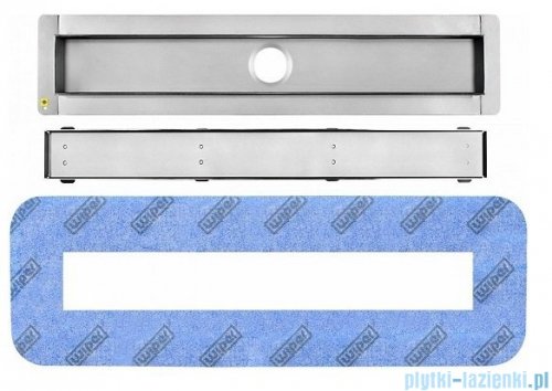 Wiper New Premium Revers Odpływ liniowy z kołnierzem 110 cm szlif syfon snake 500.0251.02.110