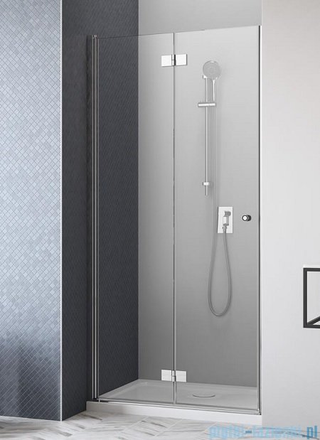 Radaway Essenza New Dwb drzwi wnękowe 90cm lewe szkło przejrzyste 385076-01-01L