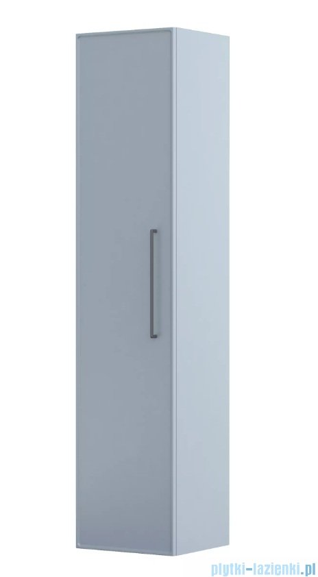 Oristo Lagom szafka boczna wysoka 35x160x32cm Szaroniebieski Mat OR53-SB1D-35-16