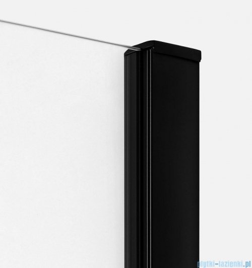 New Trendy Prime Black kabina prostokątna 100x80x200 cm przejrzyste D-0316A/D-0313A