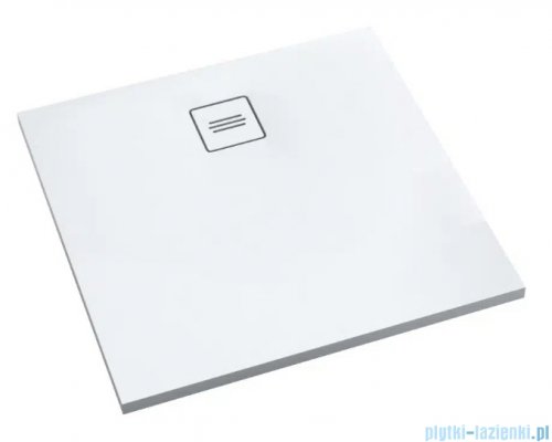 Schedpol Schedline Protos Smooth White  brodzik kwadratowy 90x90x3,5cm 3SP.P2K-9090-M1