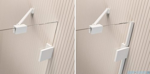 Radaway Essenza Pro White 140x200 kabina Walk-in 10103140-04-01