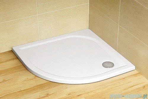 Radaway Eos PDD kabina prysznicowa 90x90 szkło intimato + brodzik Delos A + syfon 37603-01-12N