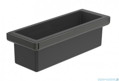 Roca Tempo pojemnik (kontener) nablatowy z odporną powłoką Everlux Titanium Black A817028CN0
