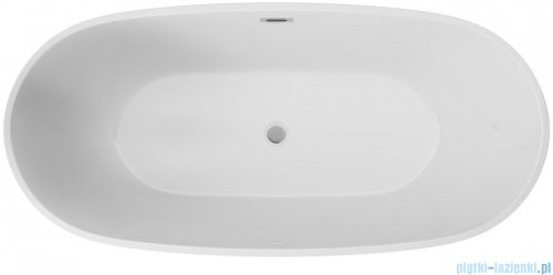 Deante Alpinia wanna wolnostojąca owalna 170x80 biała KDU 017W