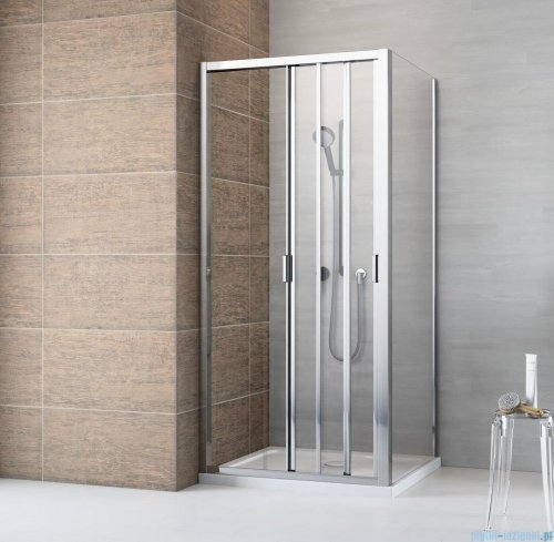 Radaway Evo DW+S kabina 100x100 szkło przejrzyste 335100-01-01/336100-01-01