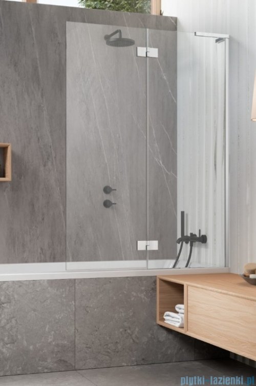 Radaway Essenza 8 SL PND II parawan nawannowy 110cm prawy chrom połysk/przejrzyste 10500110-01-01R