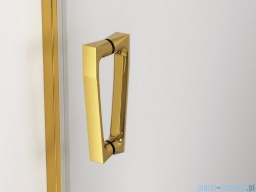 SanSwiss Cadura Gold Line drzwi przesuwne 80cm jednoskrzydłowe prawe z polem stałym CAE2D0801207