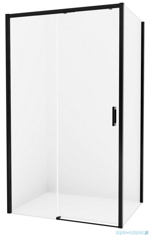 New Trendy Prime Black kabina prostokątna 140x70x200 cm lewa przejrzyste D-0324A/D-0127B