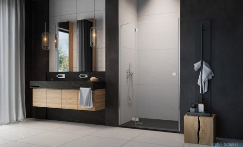 Radaway Essenza 8 Dwj drzwi wnękowe 120cm lewe szkło przejrzyste 10480812-01-01L/10460337-01-01L