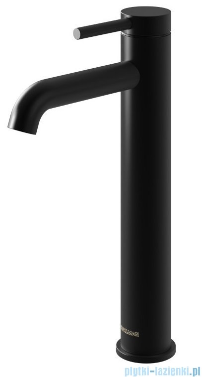 Kohlman Axel Black bateria umywalkowa 29 cm czarny mat QB170AB
