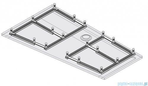 Sanplast STS-102 stelaż do brodzika 194-E1570