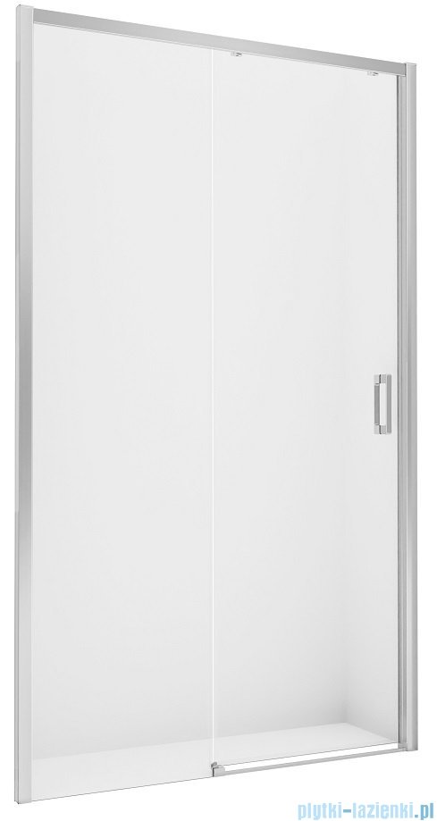 New Trendy Prime drzwi wnękowe pojedyncze 100x200 cm lewe przejrzyste D-0298A