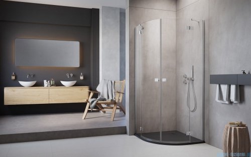 Radaway Essenza Pdd kabina 100x100cm szkło przejrzyste 1385003-01-01L/1385003-01-01R