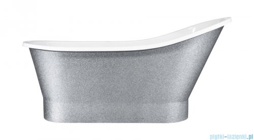 Besco Gloria Glam złota 160x68cm wanna wolnostojąca Retro+syfon klik-klak #WKG-160ZŁO