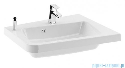 Ravak 10º umywalka 65x53,5cm prawa biała XJIP1165000