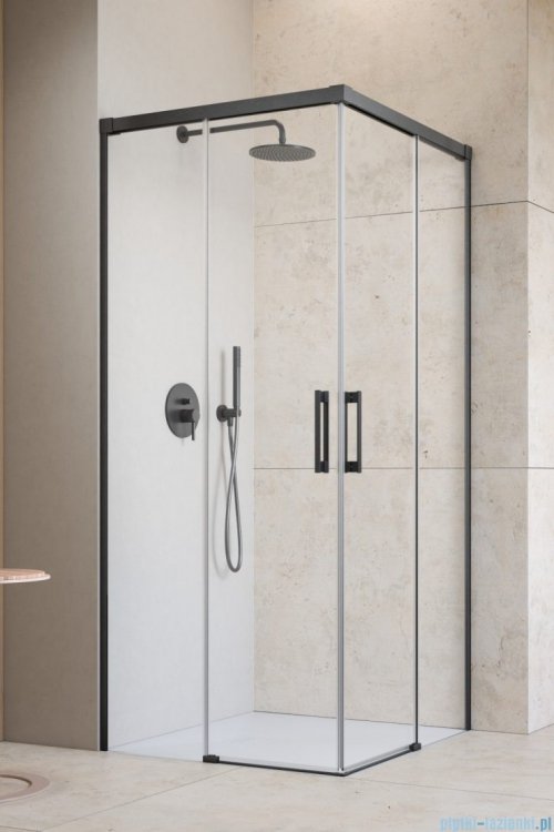 Radaway Idea Kdd Brushed GunMetal kabina 75x70cm szczotkowany grafit 387066-92-01L/387065-92-01R