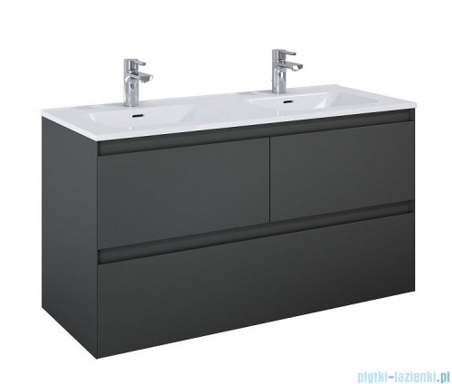 Elita Split szafka z umywalką 120x63x46cm anthracite mat 168182/145875