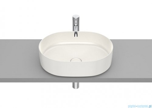 Roca Inspira Round umywalka nablatowa 50x37cm beżowa A327520650