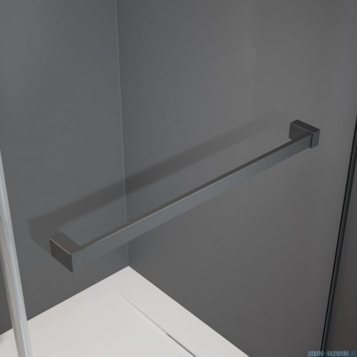 Radaway Idea Kdj Brushed GunMetal kabina 140x120cm lewa szczotkowany grafit 387044-92-01L/387054-92-01R