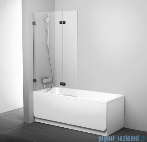 Ravak BVS2 parawan nawannowy 100x150cm lewy transparent 7ULA0A00Z1