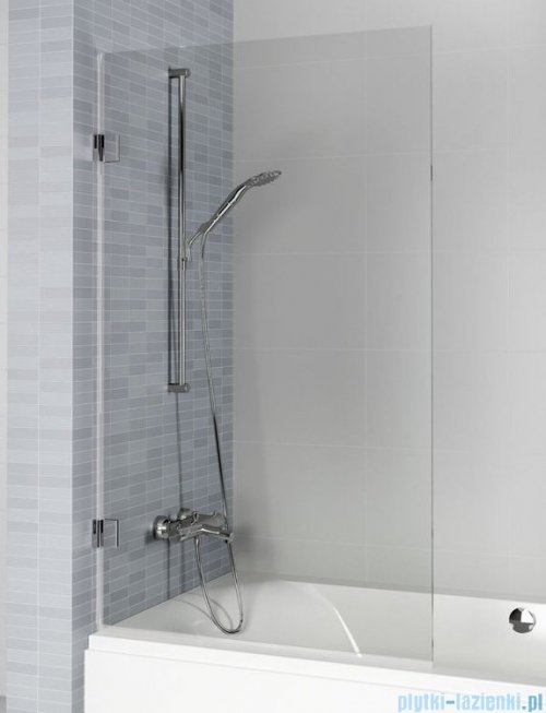 Riho Scandic NXT X108 parawan nawannowy lewy czarny 85x150cm G001139121