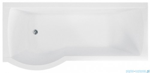 Besco Inspiro 150x70cm Wanna asymetryczna z parawanem lewa #WAI-150-PLE