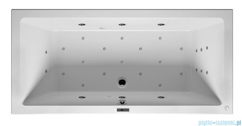 Riho Lugo wanna prostokąta 160x70cm z hydromasażem BLISS lewa B138006005