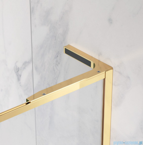 Radaway Modo F SL Gold II kabina Walk-in 60x201,6cm prawa złoty połysk szkło przejrzyste 10419064-09-01R