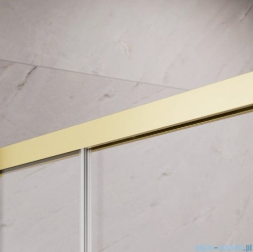 Radaway Idea 6 Kdd Brushed Light Gold kabina 75x90cm szczotkowane jasne złoto 387066-98-01L/387060-98-01R