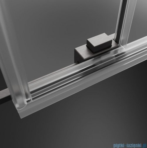Radaway Idea DWJ Brushed Nickel drzwi wnękowe 100cm lewe szczotkowany nikiel 387014-91-01L