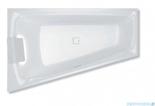 Riho Still Smart LED wanna asymetryczna z oświetleniem 170x110cm prawa + syfon + nogi B101003005/207097